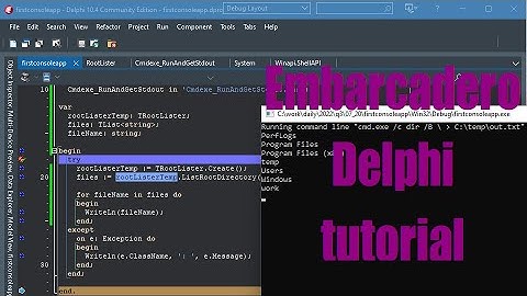 Embarcadero Delphi tutorial - July 2022 - 6e0accc9