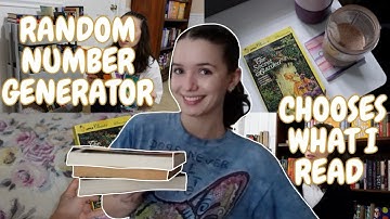 random number generator chooses what I read for a week