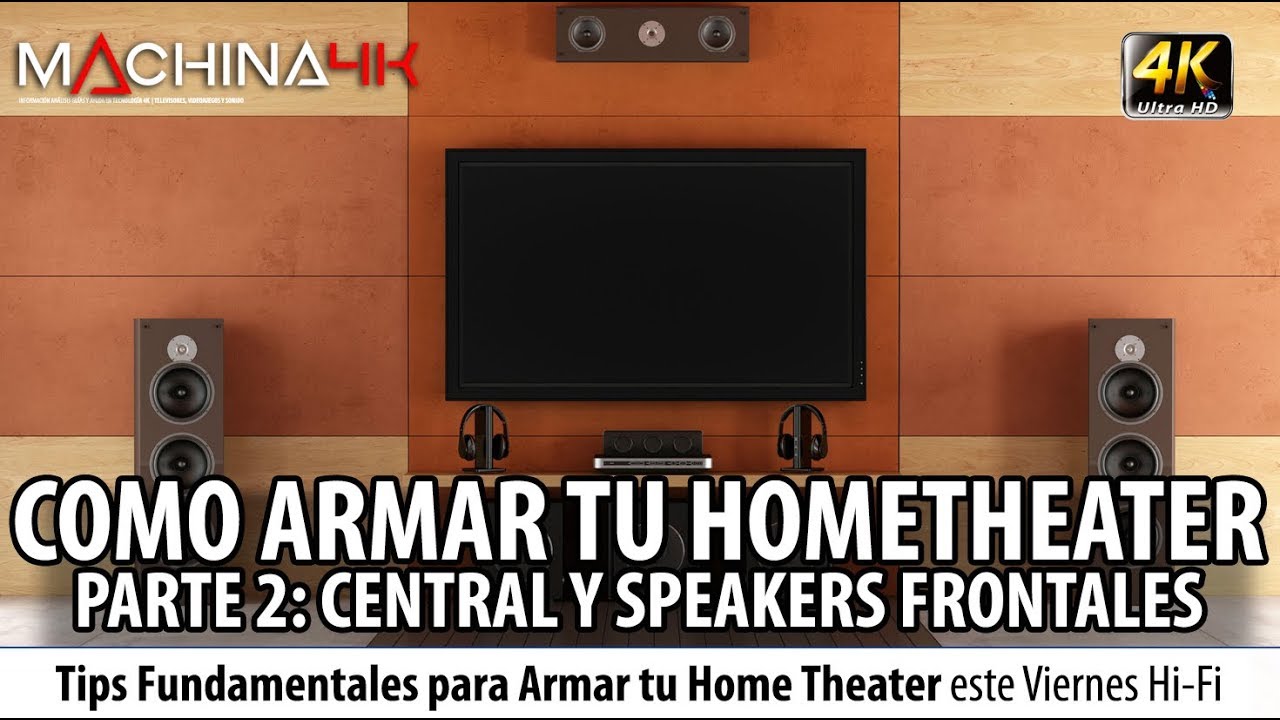 Configuración de parlantes y audio 5.1 en teatro en casa (Parte 2) 