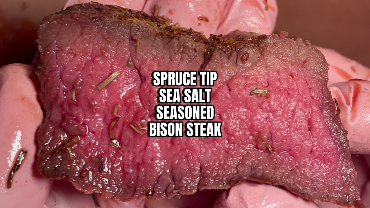 Dry-Brined Grilled Bison Round Steak — watch on YouTube