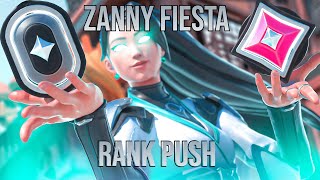 Jaldi waha se hato,rank push karni hain | Zanny Fiesta | Valorant live
