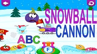 ABC SNOWBALL CANNON. English Games
