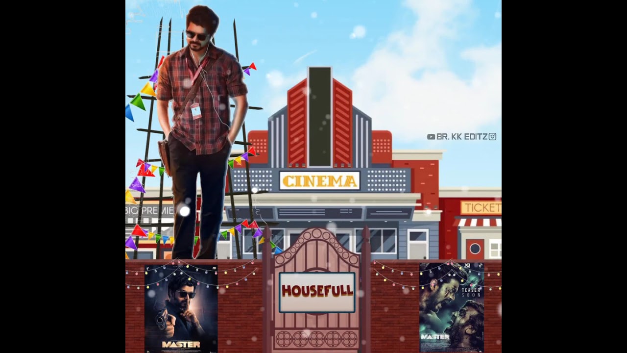 Master movie release motion poster