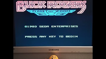 Buck Rogers on TI99/4A with Speech Synth