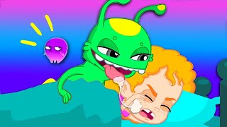 Groovy The Martian licks Phoebe waking her up Full episodes! Cartoon for kids \& Nursery Rhymes