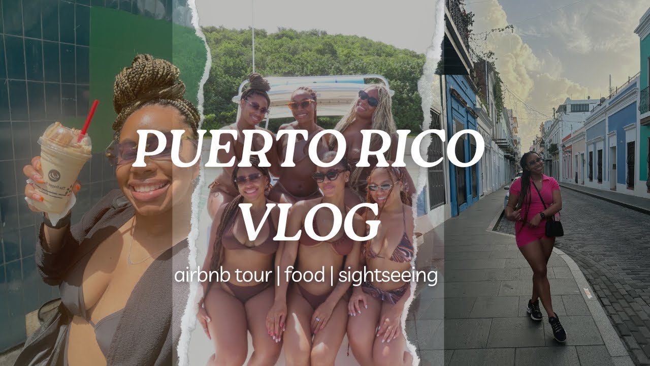 PUERTO RICO VLOG | Airbnb Tour, Food, Things to do in San Juan