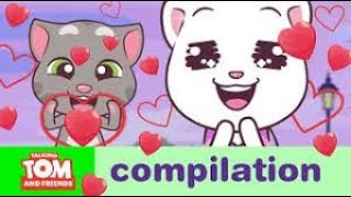 Love, Hearts, And Kisses Talking Tom And Friends Minis Cartoon Compilation