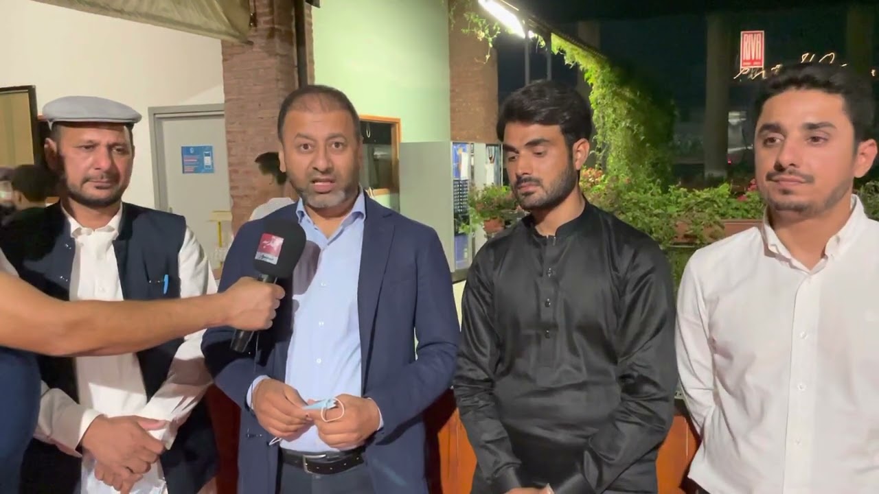 Funeral prayers of late Syed Ali Gilani were offered in the city of Brescia 3 video