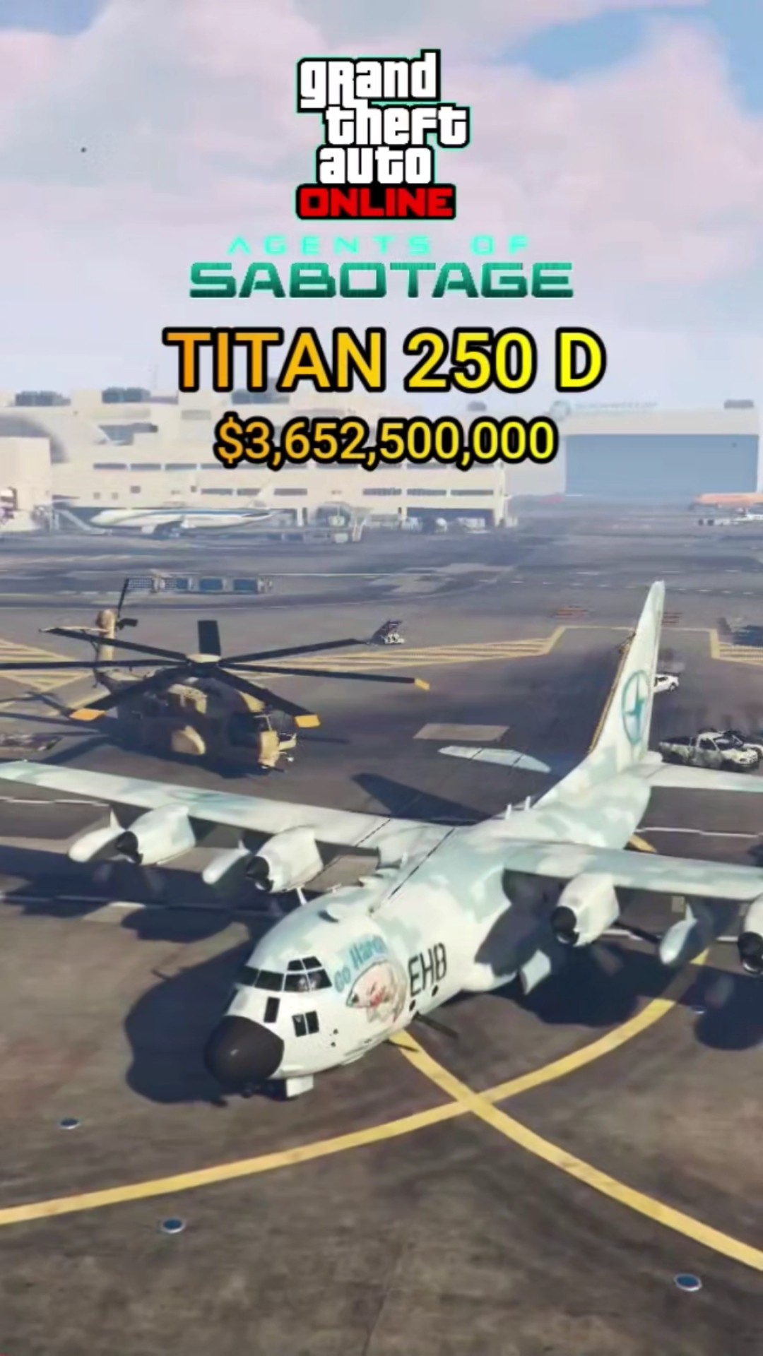 TITAN 250 D O NOVO AVI O MILITAR DO GTA ONLINE YouTube Oardefault 