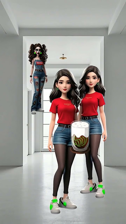 aku di hasut diriku yang baik dan jahat 😈😱👻