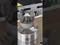 Satisfying Close Up Of Advanced Metal Spinning And Industrial Fabrication Process