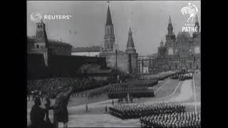 1 мая 1945. Москва. Первый парад Победы