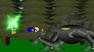 Gamma jack and Metaman vs omnidroid v5 and v6 stick nodes battle incredibles