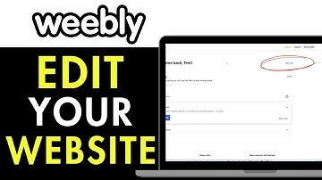 How To Edit Your Website With Weebly 2025 (Simple Guide)