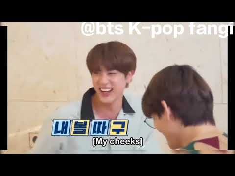 jin treating taehyung as a baby 🥰#bts #jin #v #army 💜💜