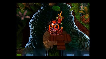 Crash Bandicoot (PS1) 100% Walkthrough - Part 3 - Upstream/Boss: Papu Papu