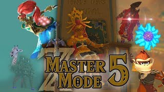 Link VS Yiga Master Dong! BotW Master Mode Funny Moments PART 5!!