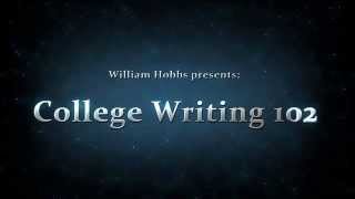 Online Experience: College Writing 102