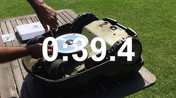 Husqvarna Automower: video 6 - changing the blades