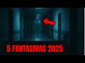 😨TOP 5 FANTASMAS 👻 aterradores💀 (videos de fantasmas reales) paranormal😱