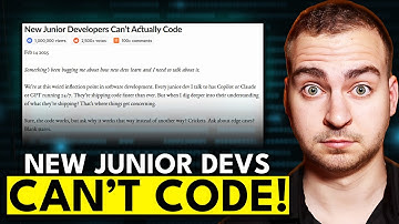 "New Junior Developers Can