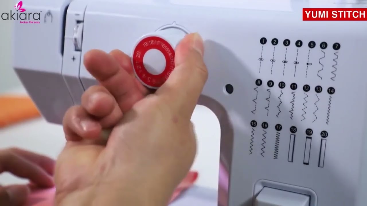Akiara Yume Stitch Machine Promotional with Features video.