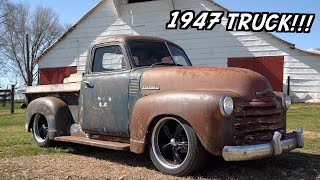 1947 Chevrolet 3100 Truck Brought Back To LIFE!!! Should We SWAP IT!?!?!
