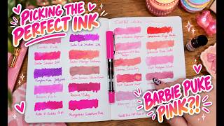 I Tested 20 Inks to Find the PERFECT Match for My Pink TWSBI ๐ I Tested 20 Inks to Find the PERFECT Match for My Pink TWSBI ๐