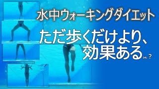 水中ウォーキングダイエット～歩くだけよりも効果的な方法～