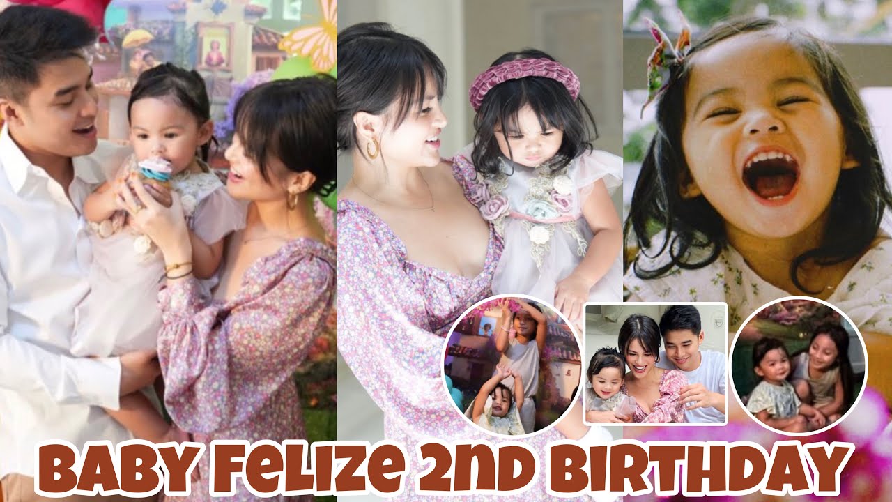 BABY FELIZE 2ND BIRTHDAY CELEBRATION ❤️ PINAGHANDA NI MCCOY DE LEON AT ELISSE JOSON