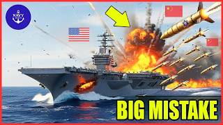 China vuurde 57 raketten af ​​om een ​​Amerikaans vliegdekschip tot zinken te brengen | us Nay