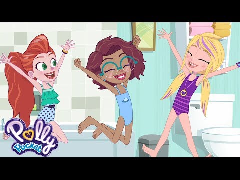 Swimsational 🌈 Polly Pocket Full Episode | Episode 14 | Cartoons for Children