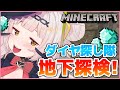 【Minecraft】ホロ鯖!!深夜のまったり地下探検!!!【ホロライブ/紫咲シオン】