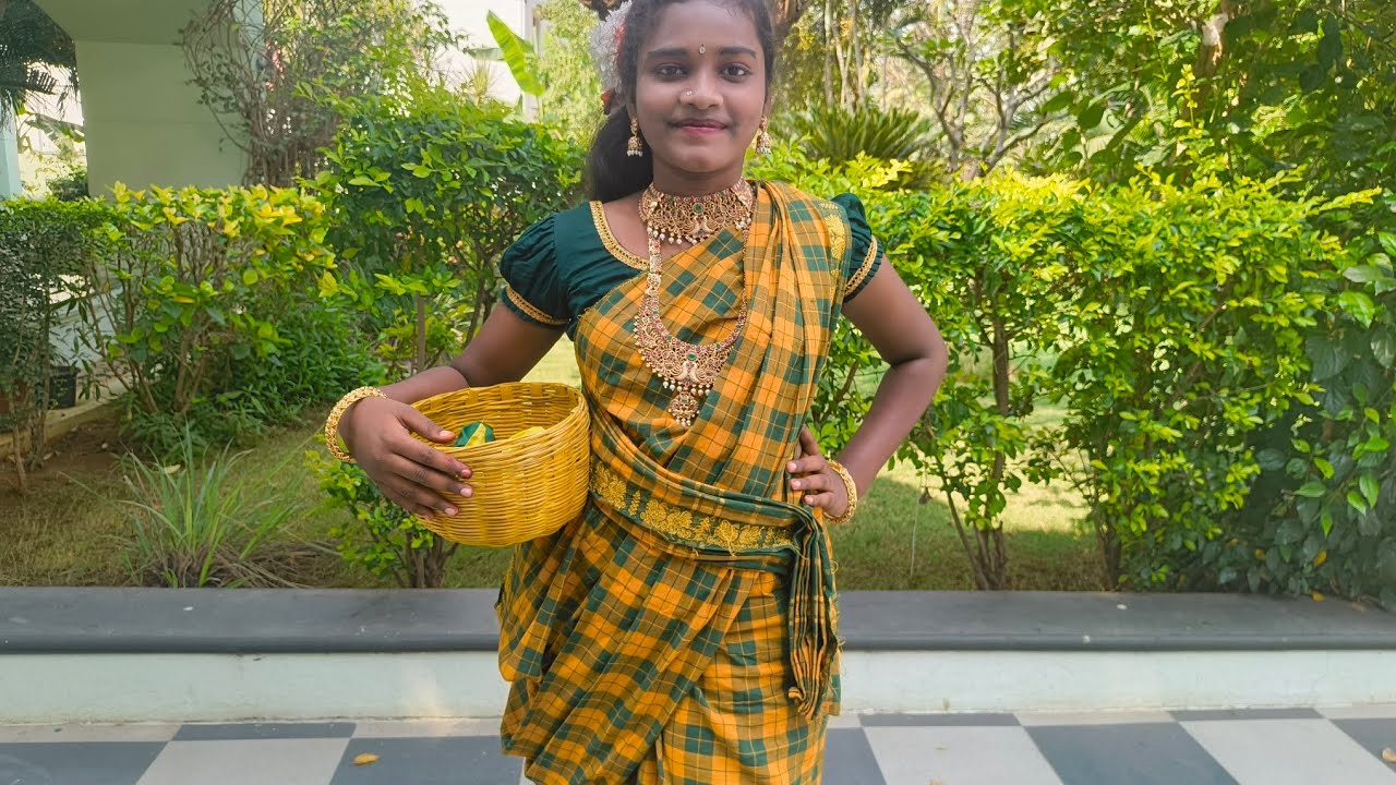 கலைத் திருவிழா2025# நாட்டுப் புற நடனம் (தனி) மாவட்ட அளவில்....