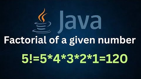 Write a program to Display Factorial of a given number using three ways in java#coding #coding