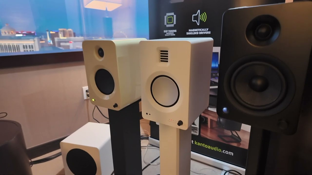 Kanto Audio Introduces ORA4 Desktop Speakers: CES 2024 - ecoustics.com