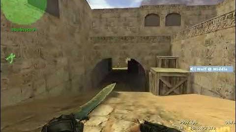 Counter Strike 1.6 De_Dust2 with Expert Bots Gameplay