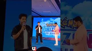 Vishal-Shekar, Armaan Malik and Shirley Setia at the release of the theme song of Pokemon Horizons