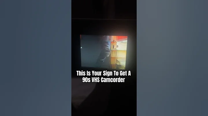 This Is Your Sign To Get A 90s VHS Camcorder #90s #vhs #shorts