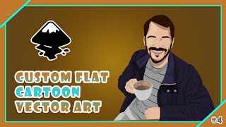 Custom Flat Vector Art in Inkscape (SpeedArt)