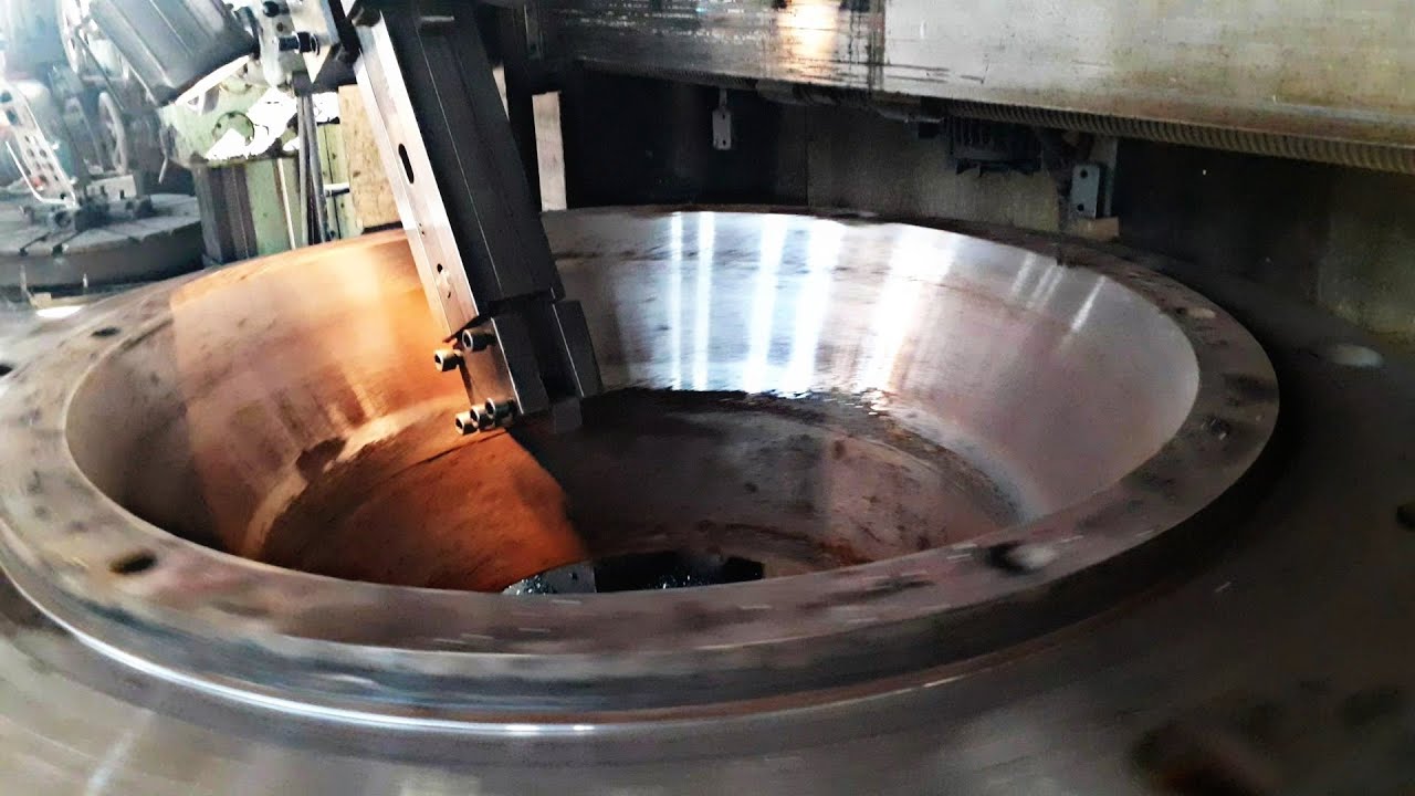 CNC LATHE INSIDE, MACHINING ASMR - YouTube