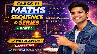CBSE Class 11 || Maths || Sequence and Series || Part-I || Animation || in English