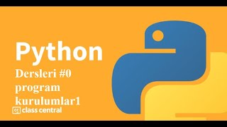 Python dersleri #0 | pip, pip3 komutları ve python ile anaconda kurulumu (Açıklamayı okuyun!)