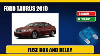 ford taurus (2010) Fuse Box Location, Diagram and Relays