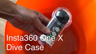 Insta360 One X Dive Case をレポートします