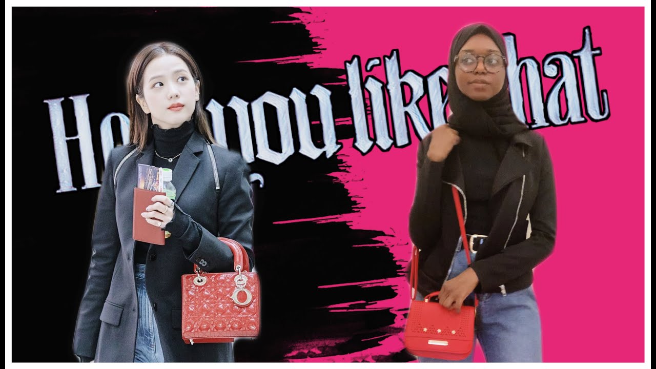 قلدت ملابس بلاك بينك