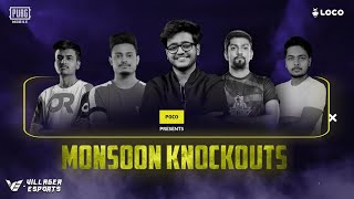 [Day 2] Loco PUBG Mobile Monsoon Knockouts • Poco x Loco x Villager Esports