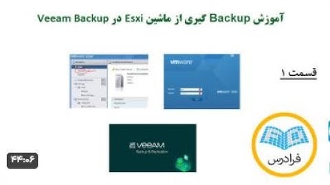 آموزش حرفه‌ای Backup از ESXi در Veeam Backup | آموزش جامع Backup Job و Replica Job