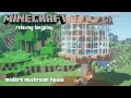 Minecraft Peaceful Longplay | Modern Mushroom House (No Commentary) [1.18]