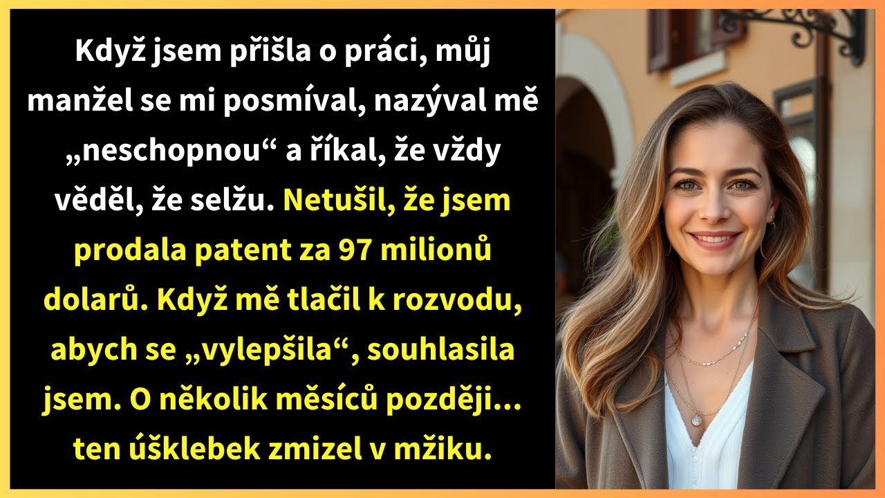 V den, kdy jsem přišla o práci, se mi manžel vysmál do obličeje a řekl, že jsem zbytečná. „Konečně mi dokázala, že jsem měl pravdu,“ řekl před svými kamarády a jeho matka dodala, že některé ženy...
